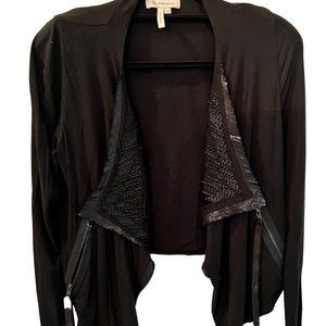 BCBG Black Embellished Jacket